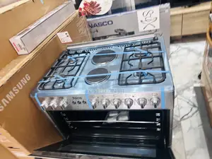 Stainless Steel Gas Cooker Oven Grill 60/90 4-2 Rotisserie