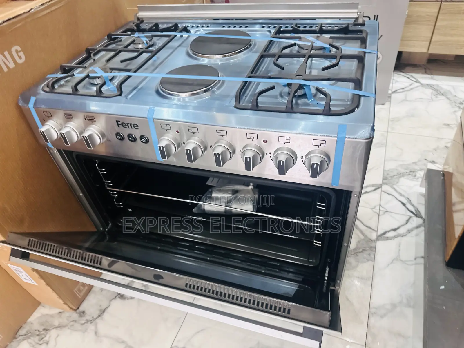 Tremendous Sleek Gas Cooker Oven Grill 4-2 60:90