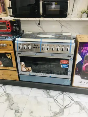 Oven With Grill 60x90 Ferre Gray 4 Gas 2 Electric Cooker