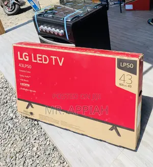 Authentic LG 43lp5000 43 Inch Full HD Electric Led Tv,Black