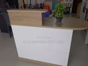 Wooden Reception Desk