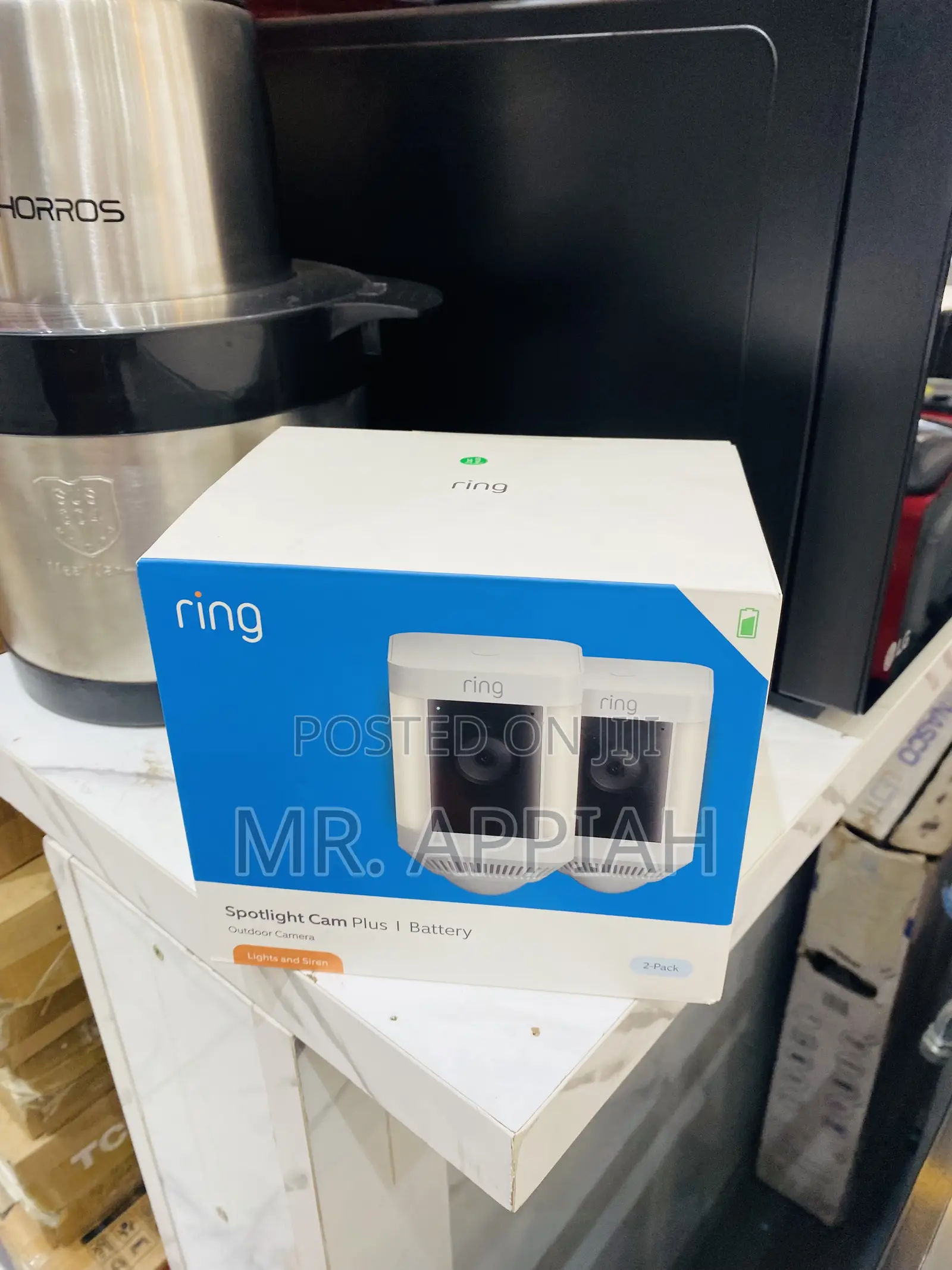 Original Ring Sportlight Cam Plus Home Security Camera.