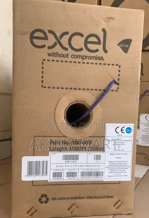 Excel Cat6 Cables Network Cat6 Cable Excel 305m
