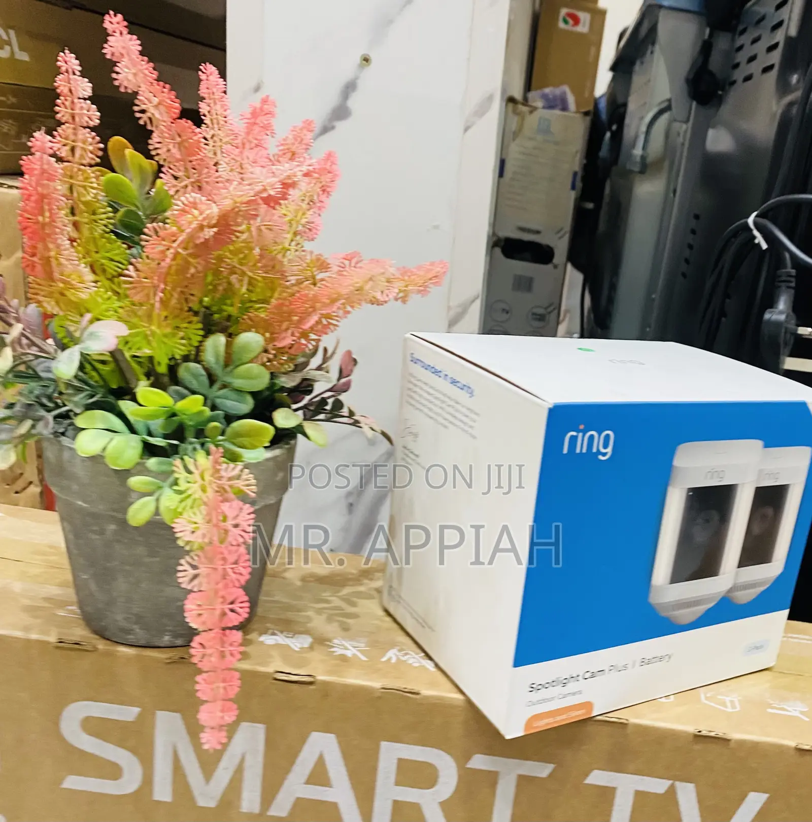 Unique Design Ring Sportlight Cam Plus Home Security Camera