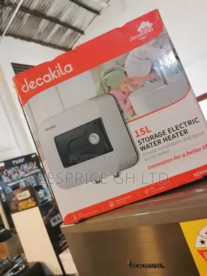 New in Box//Decakila 15L Water Heater