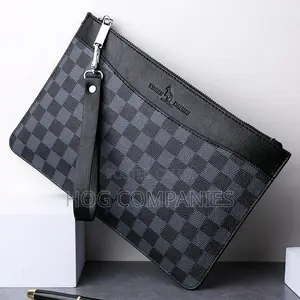 Men Leather Clutch Side Sling Bag Purse Wallet