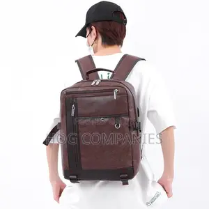Strong Leather Backpack