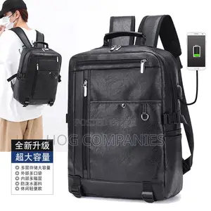 Strong Leather Backpack