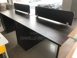 Wooden Brown 4 in 1 Workstation