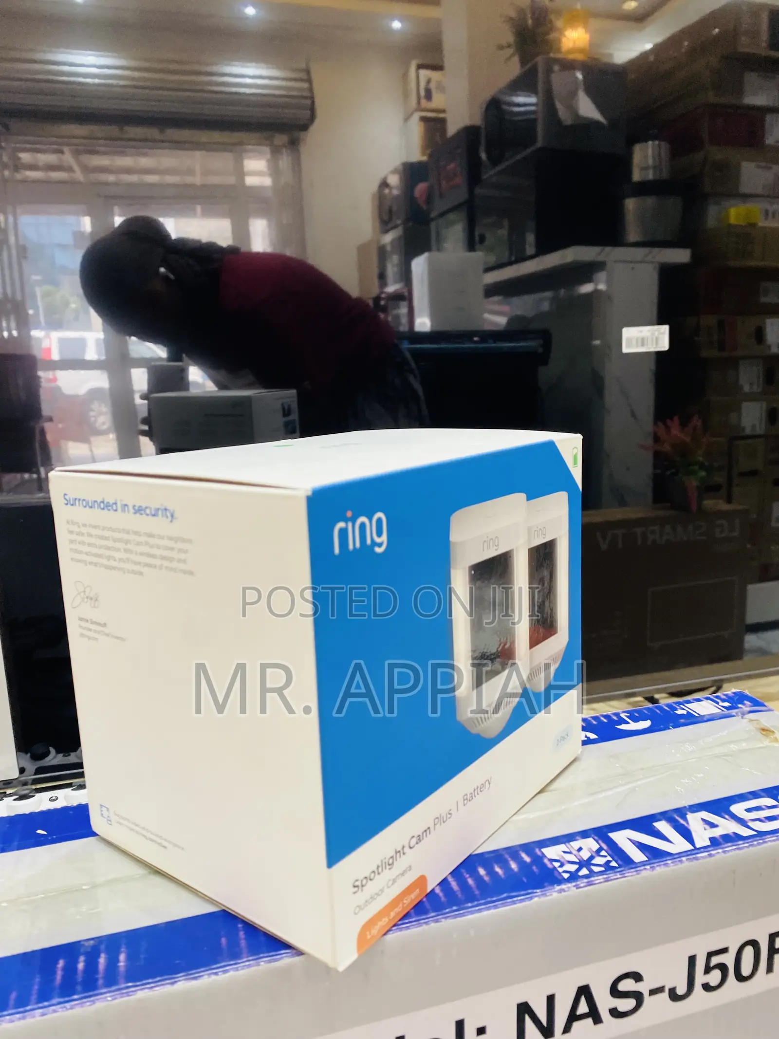 . Ring Sportlight Cam Plus Outdoor Home Security Camera