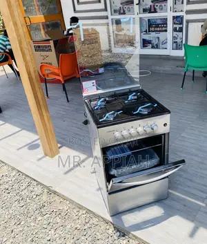 Shop Qualityvolcano Oven Grill 4gas Burner+Glass Lid,Gray