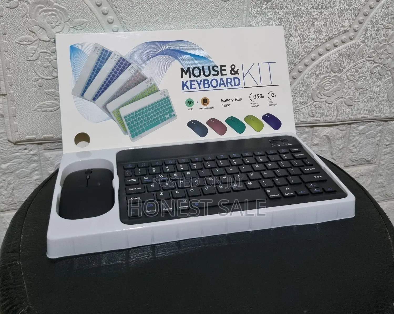 Mini Rechargeable Wireless Keyboard With Mouse