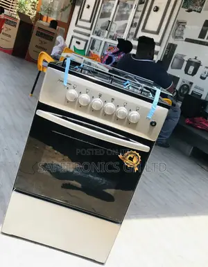 Gray Volcano 4 Gas Cooker Oven With Grill 50x50 Lasting