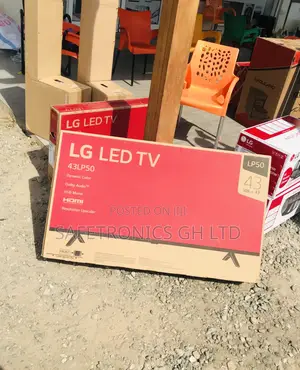 Glossy Led 43 Inches Smart Black Electric LP50 LG Tv