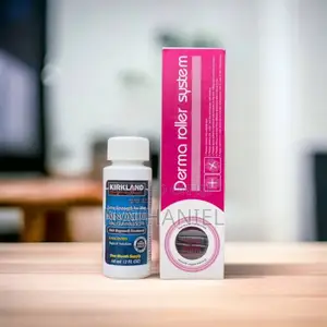 Kirkland and Derma Roll Combo