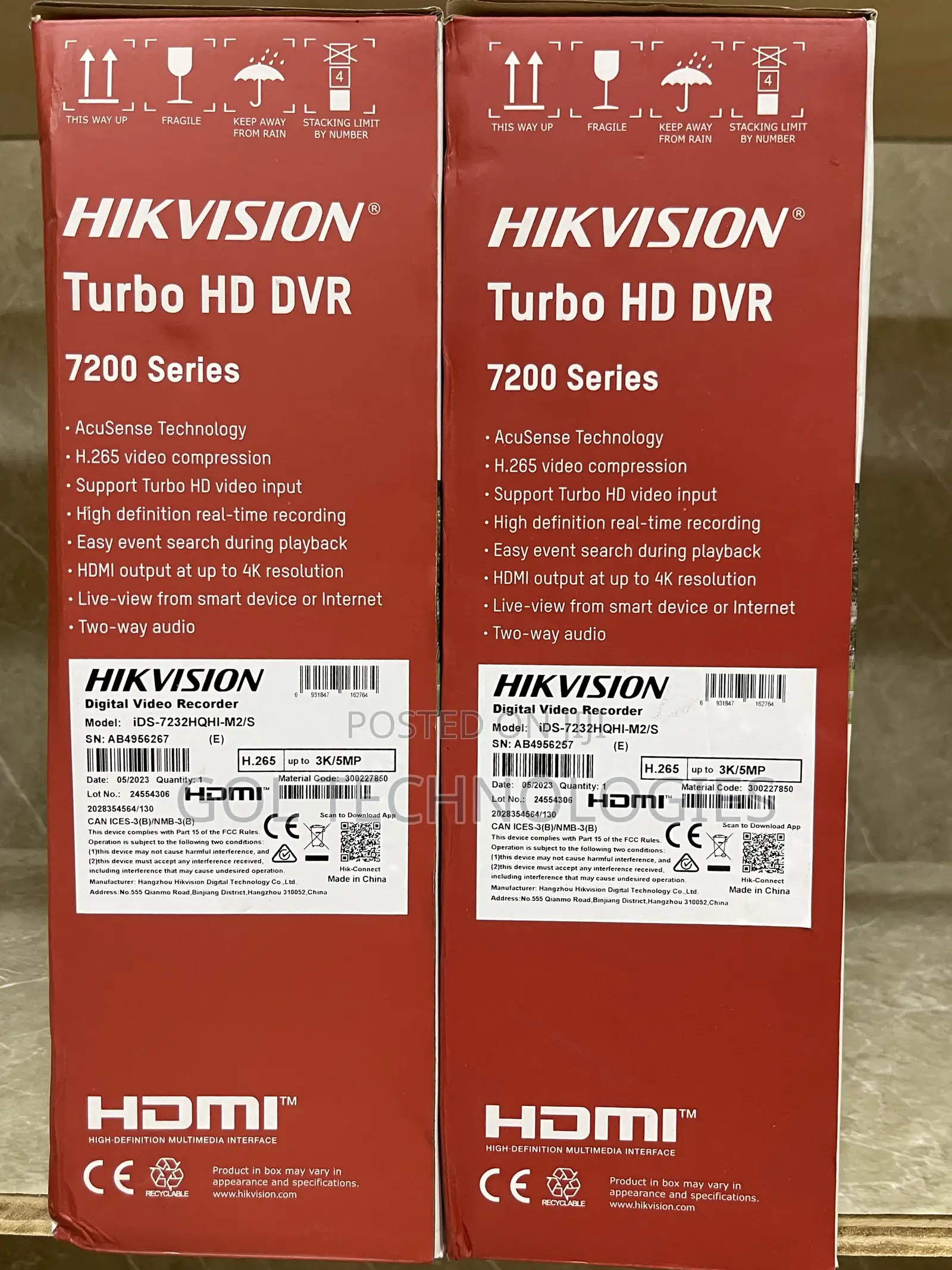 Hikvision Acusense DVR /5mp 32ch Ai Breeze 5 in 1 Hd Pro