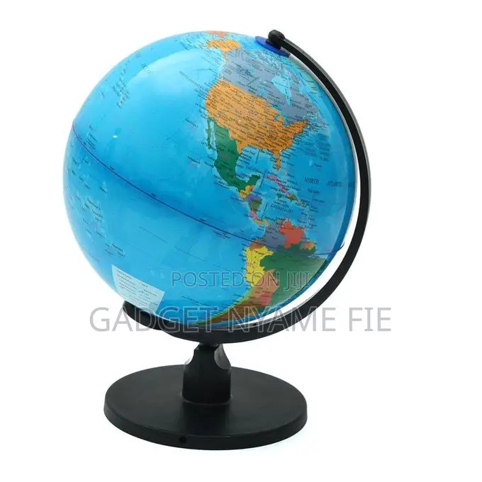 25cm Rotating World Earth Globe Atlas Map