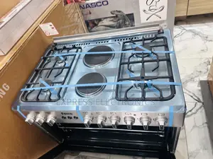 Ferre Gas Cooker Oven Grill Rotisserie 4-2 Electric