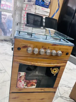Anti Rust Gas Cooker Oven Grill 4burner Gas Oven Wooden