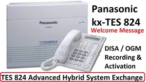 Panasonic Pabx Kx-Tes824 With a Console (308)