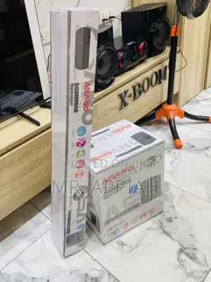Energy Efficient Asano Bluetooth Electric Sound Bar(Black).