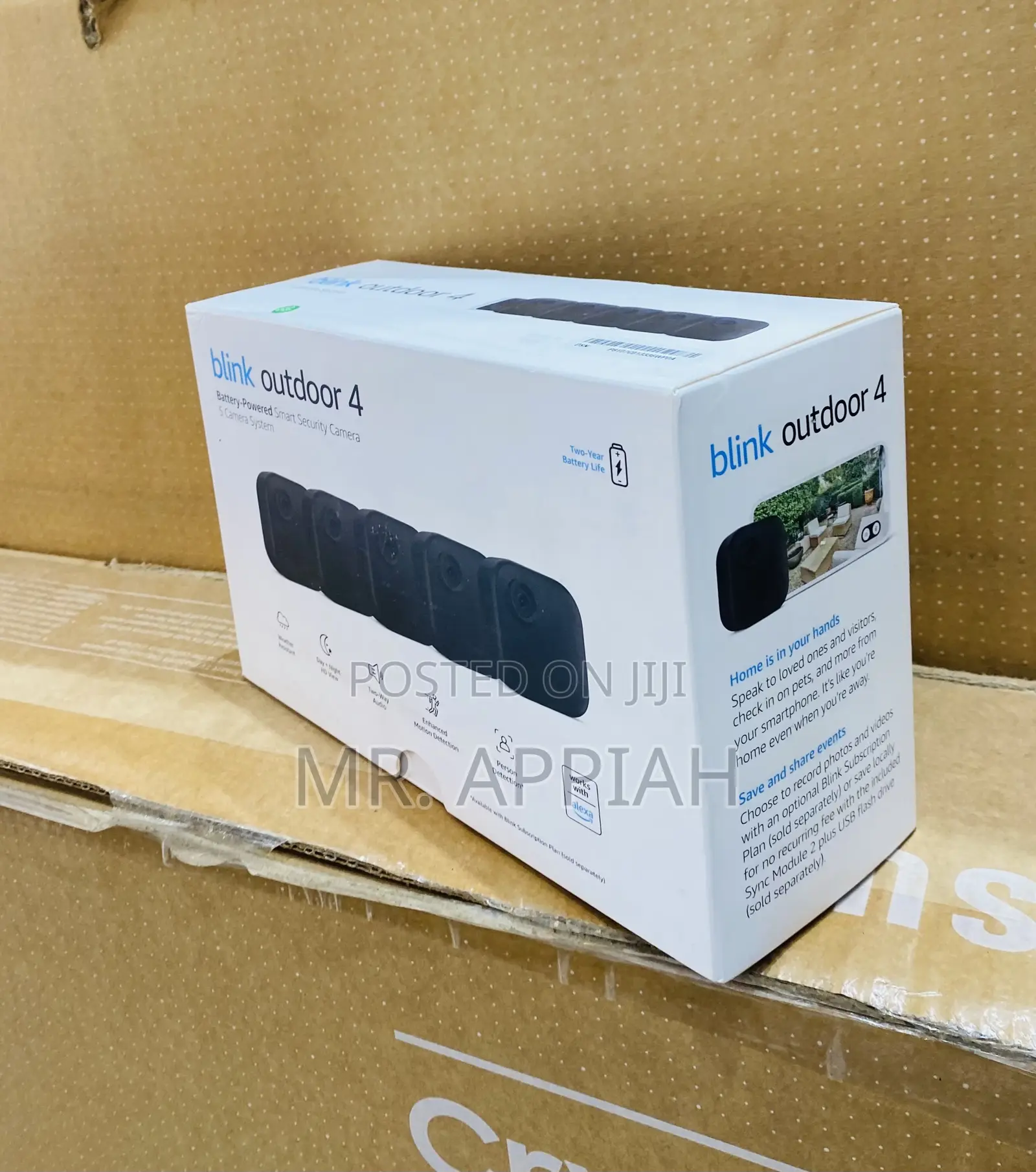 Energy Saving Blink Outdoor 4 Smart Security Camera.