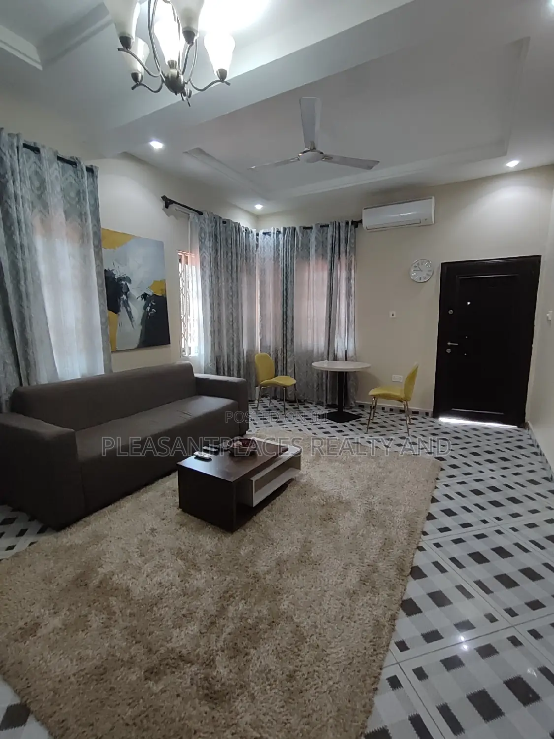 Furnished 1bdrm Apartment in Pleasantplaces, East Legon for rent