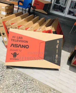 43 Inches Glossy Led Black Electric Asano Smart Tv