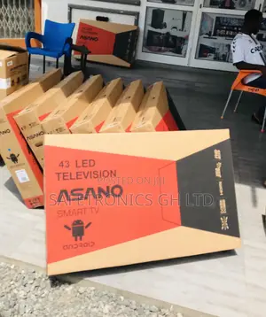 UHD Black Smart Electric Asano 43 Inches Glossy Led Tv
