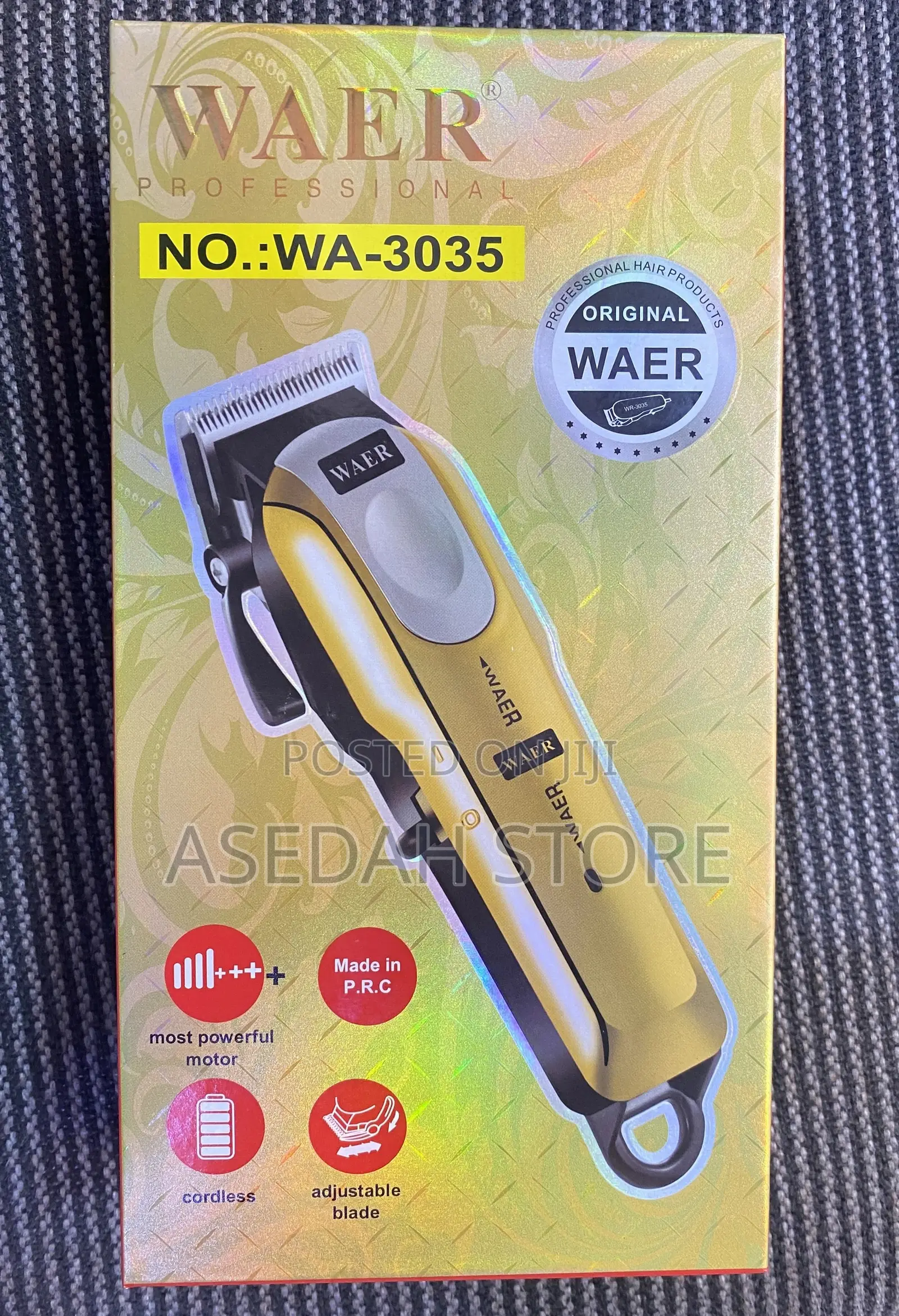 Waer Professional Hair Clipper Wa-3035