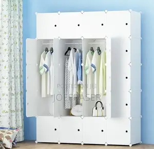 16 Cubes Plastic Wardrobe