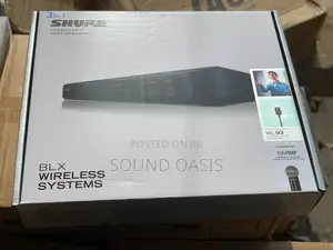 Shure BLX24/PG58 UHF Hand, Head Tie Wireless Microphone