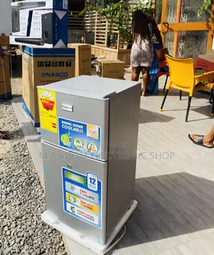 Extremely Cooling Nasco Double Door Table Top Fridge.