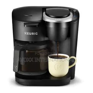 Keurig K-Duo Essentials Black Single-Coffee Maker, Black