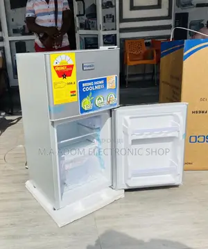Extremely Cooling Nasco Double Door Table Top Fridge.