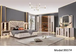 Luxurious Bed, Wardrobe and Dresser