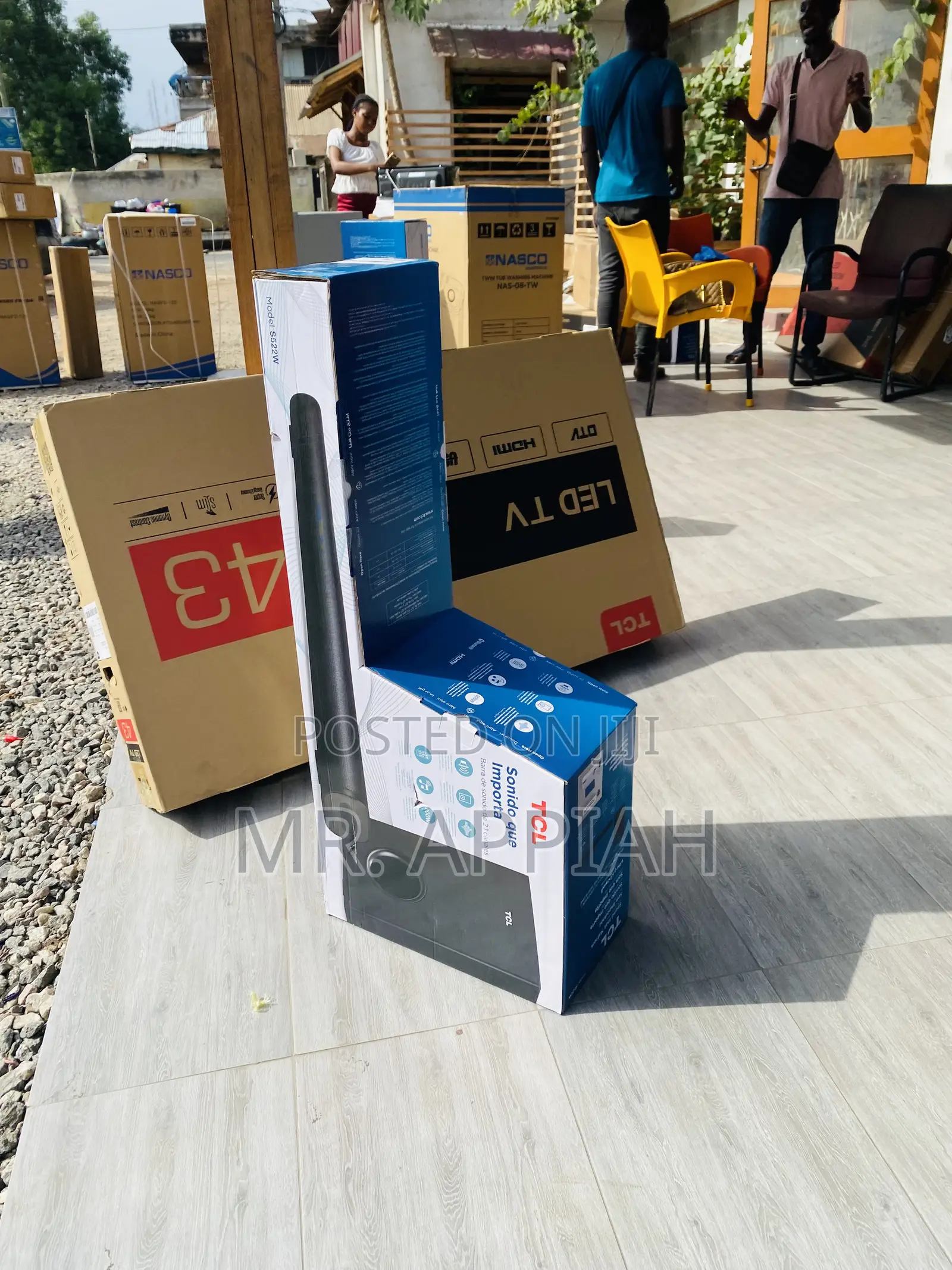 Unique Design TCL S522w Bluetooth Sound Bar(Black).
