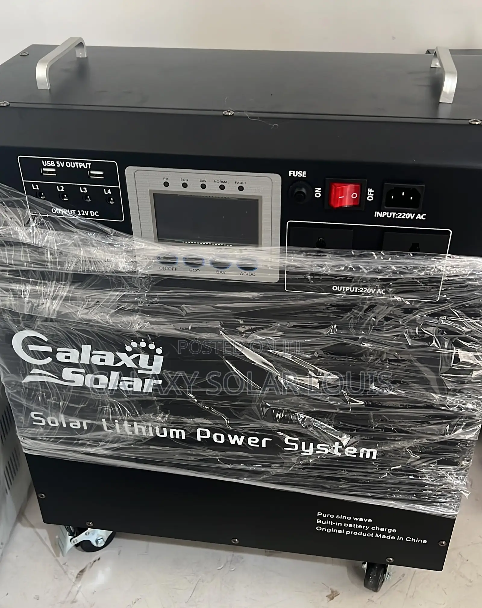 2KW All in One Solar Generator With Lithium Battery Inbuilt