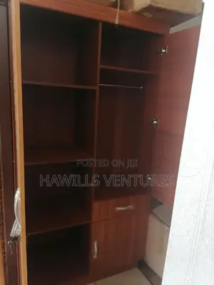 2 in 1 Wood Wardrobe
