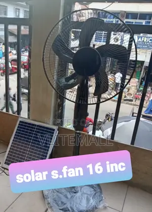 Solar Standing Fan