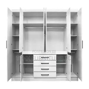 Wardrobe (13 Spacious Compartments for Garment Storage)