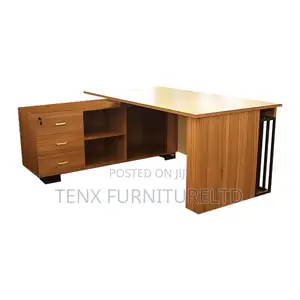 Computer Desk/ L-Shape Office Table/ Cabinet Base