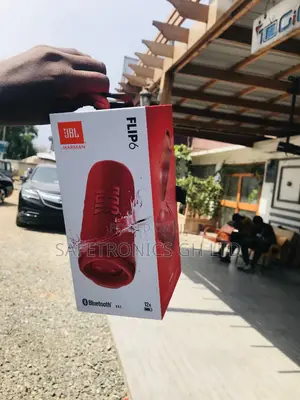 Flip 6 Red Electric Bluetooth Wireless JBL Speaker