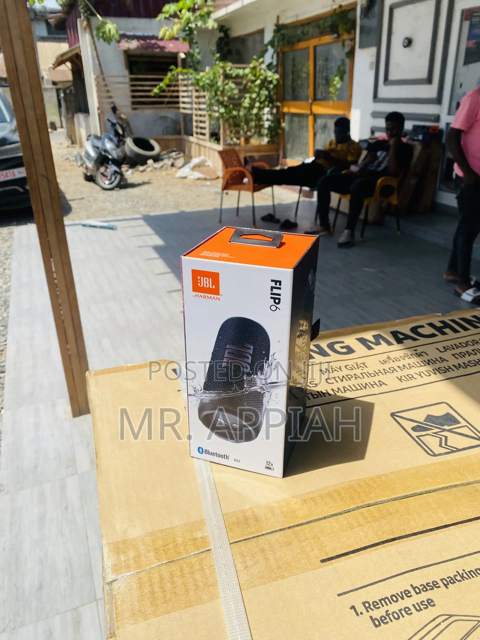 Purchase Affordable JBL Flip 6 Portable Speaker(Black).