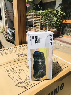 Sony Bluetooth SRS-Xb33 Wireless Electric Speaker Black