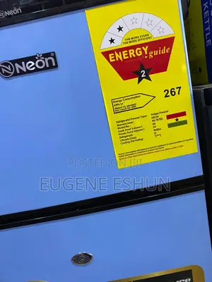 Blue Fridge Double Door