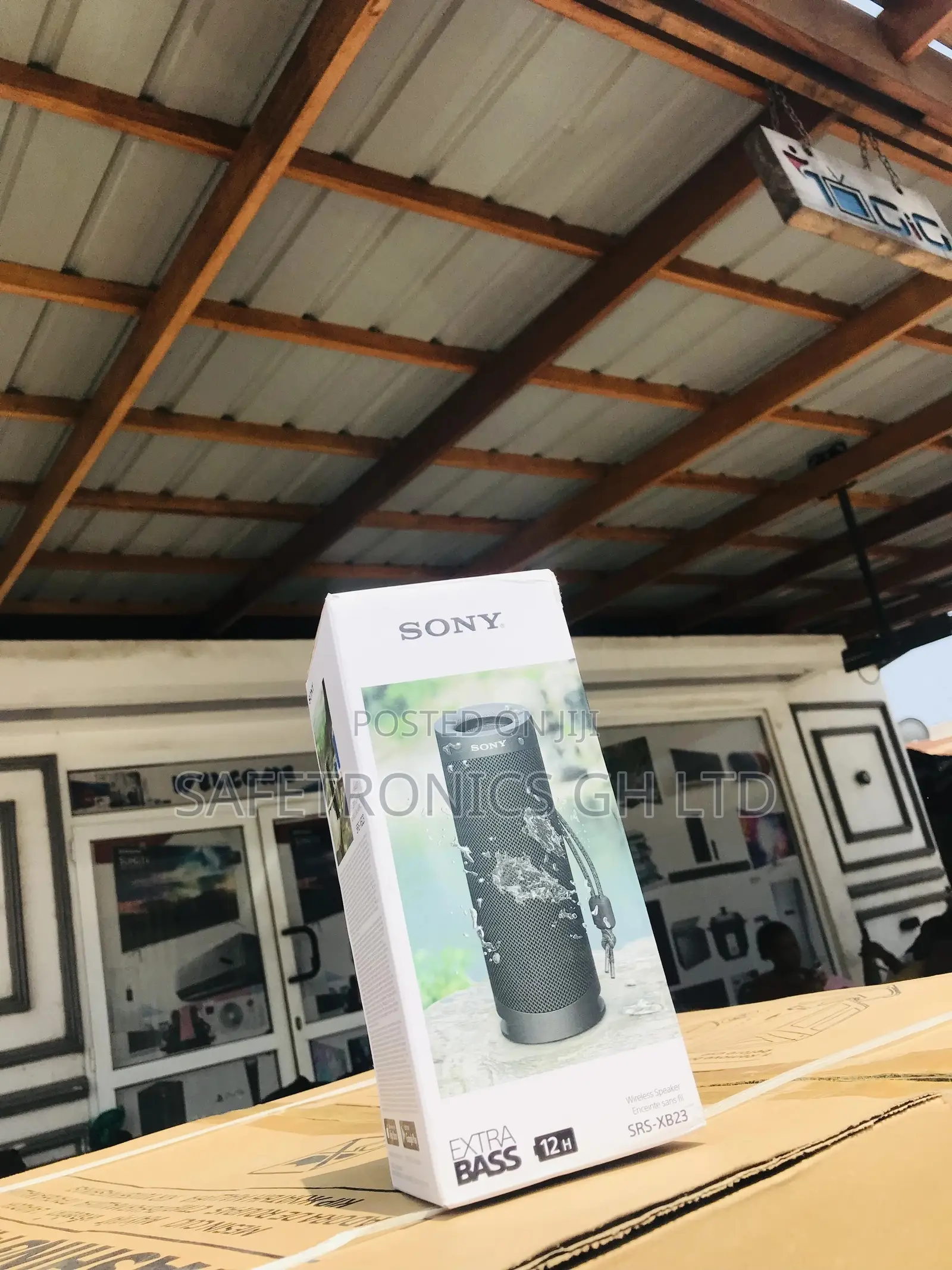 Sony XB-23 Electric Black Wireless Bluetooth Speaker
