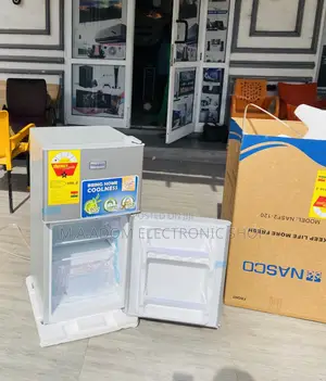 Energy Sufficient Nasco 2 Door Electric Table Top Fridge.