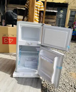 Energy Efficient Nasco 2 Door Electric Table Top Fridge.