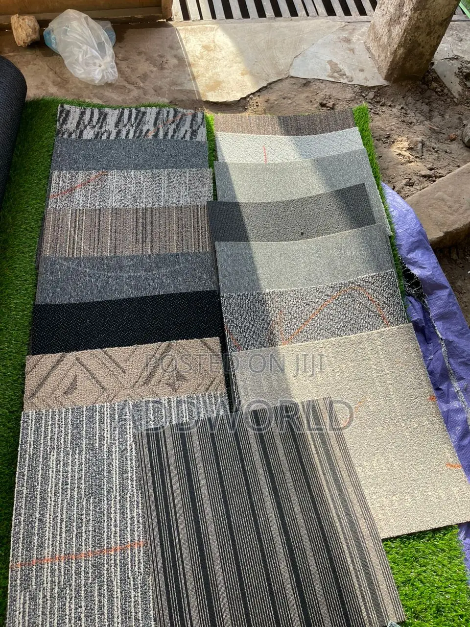 Woolen Tile Carpet Normall Colection (20pcs in a Box 600gh)
